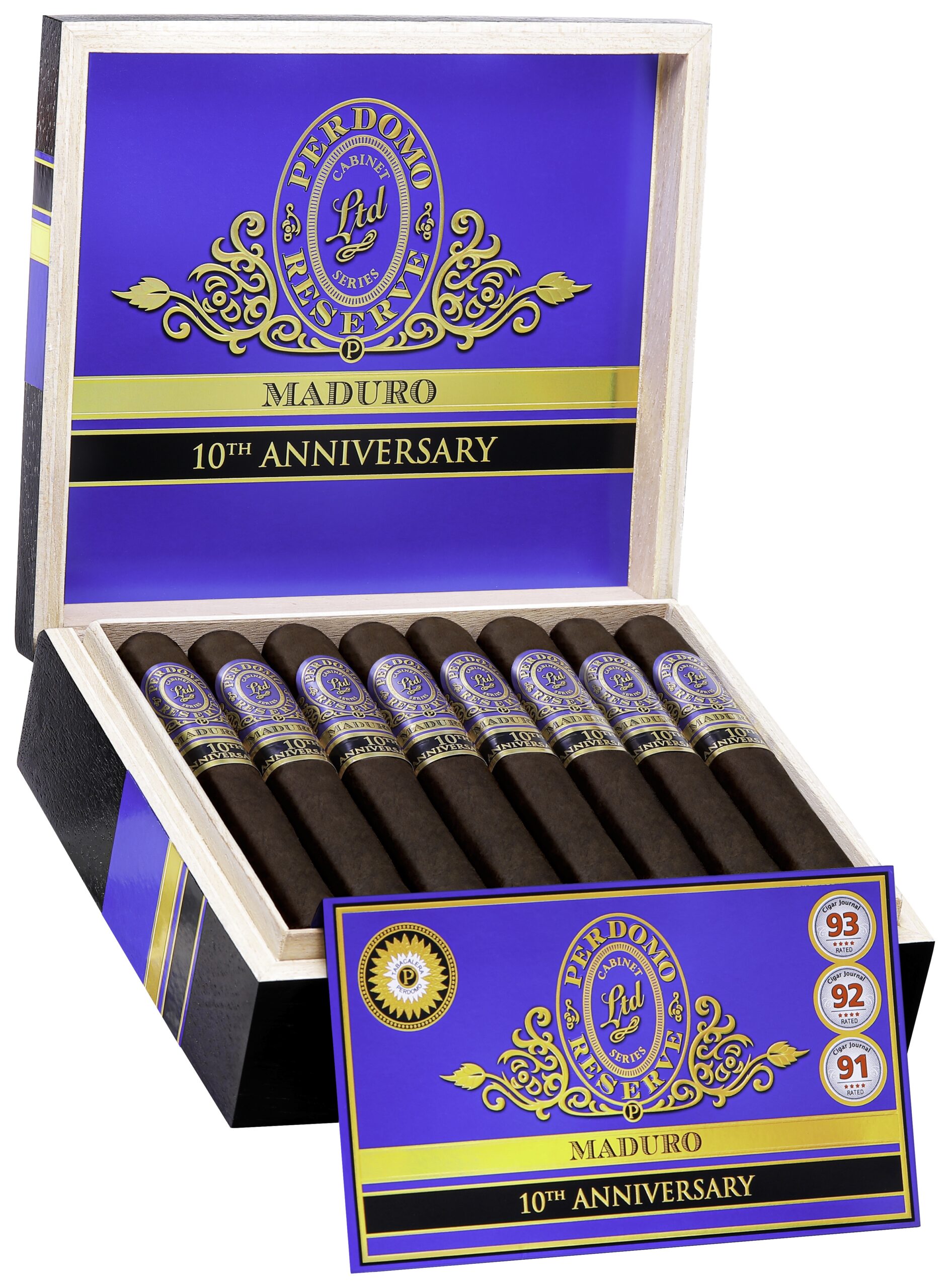 Perdomo Perdomo 10th Anniversary Maduro Figurado Unit (25) Figurado