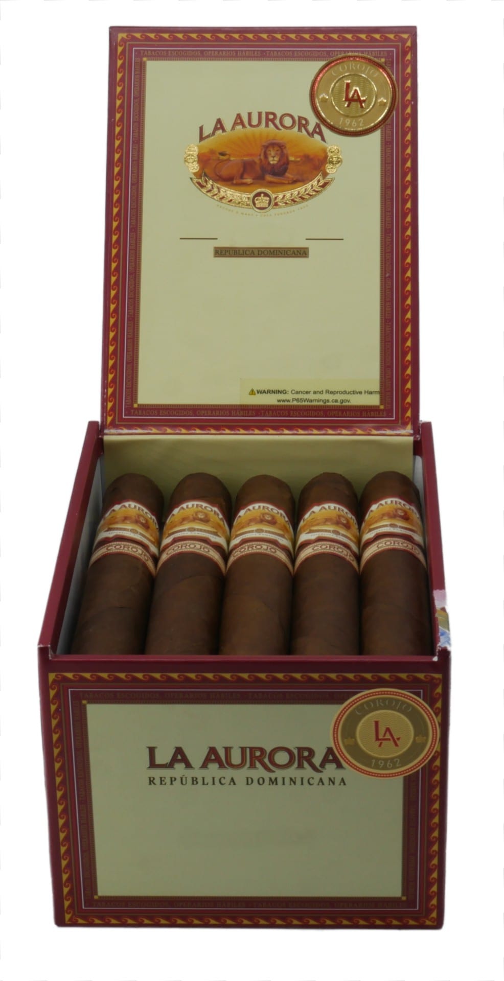 La Aurora La Aurora Corojo 1962 Toro Unit (20) Toro