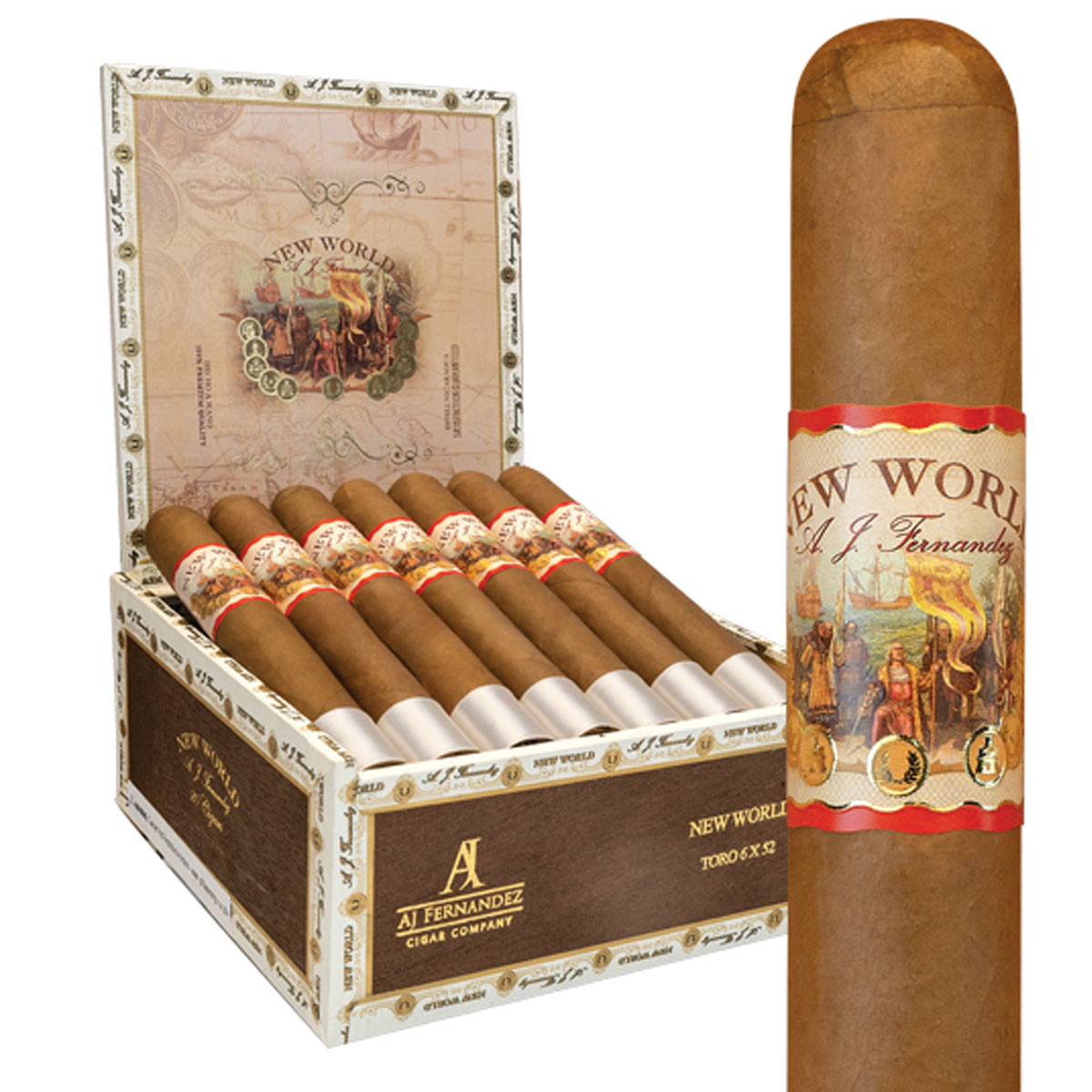 AJ Fernandez AJ Fernandez New World Connecticut Corona Gorda Unit (20) Corona Gorda