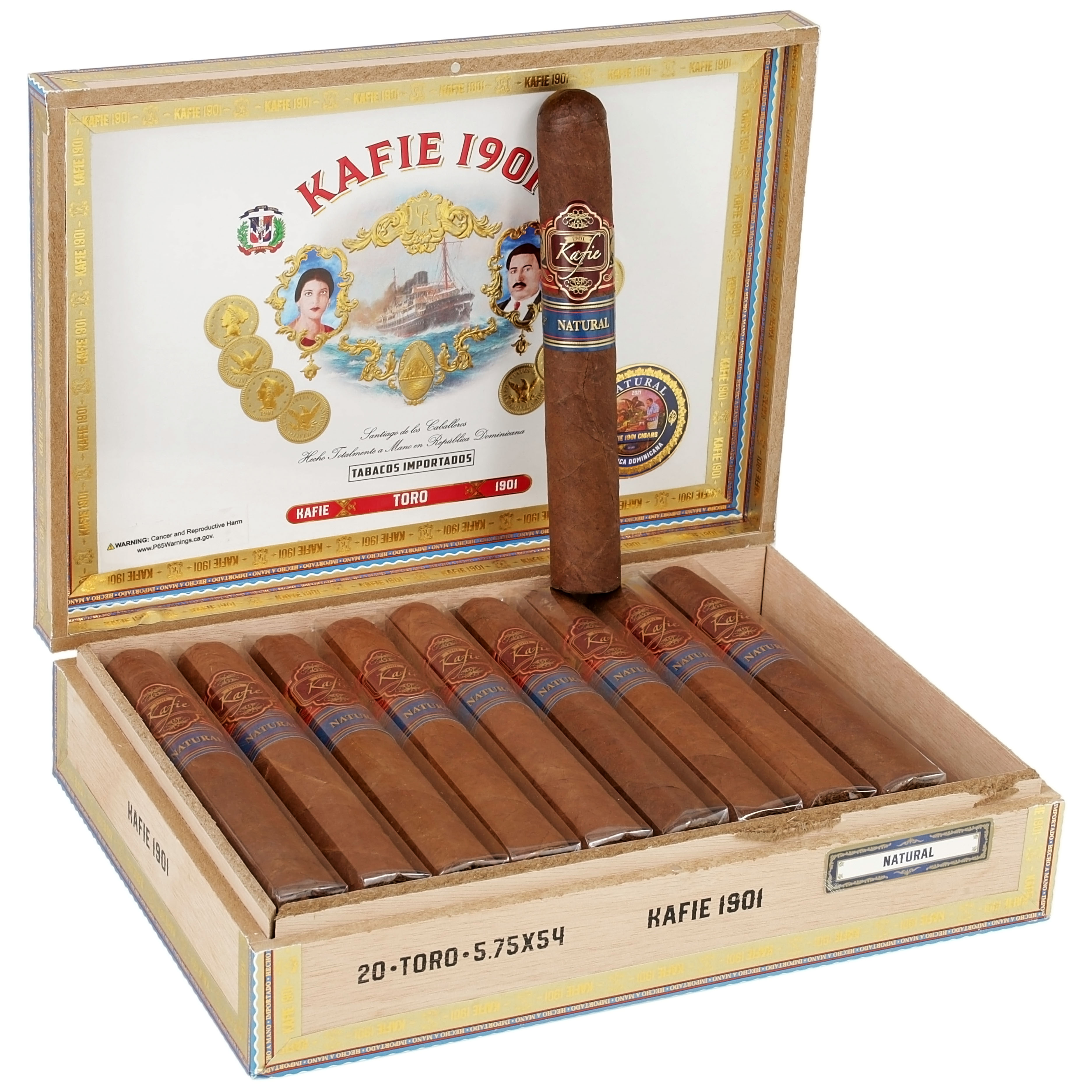 Kafie Kafie 1901 Serie L Natural Toro Unit (20) Toro