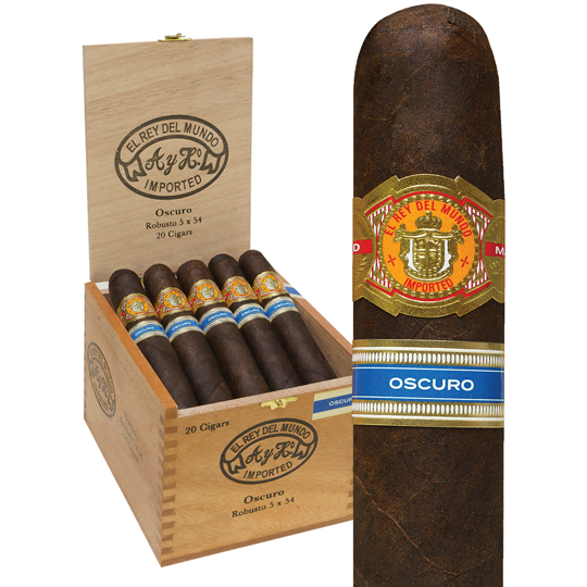 El Rey del Mundo El Rey Del Mundo Oscuro Robusto Larga Unit (20) Robusto