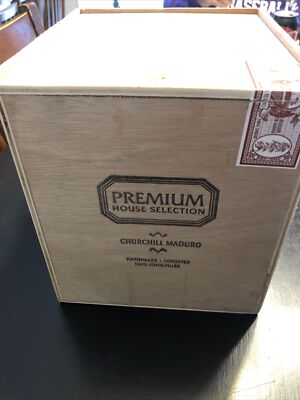 Premium Premium House Selection Maduro Churchill Unit (100)