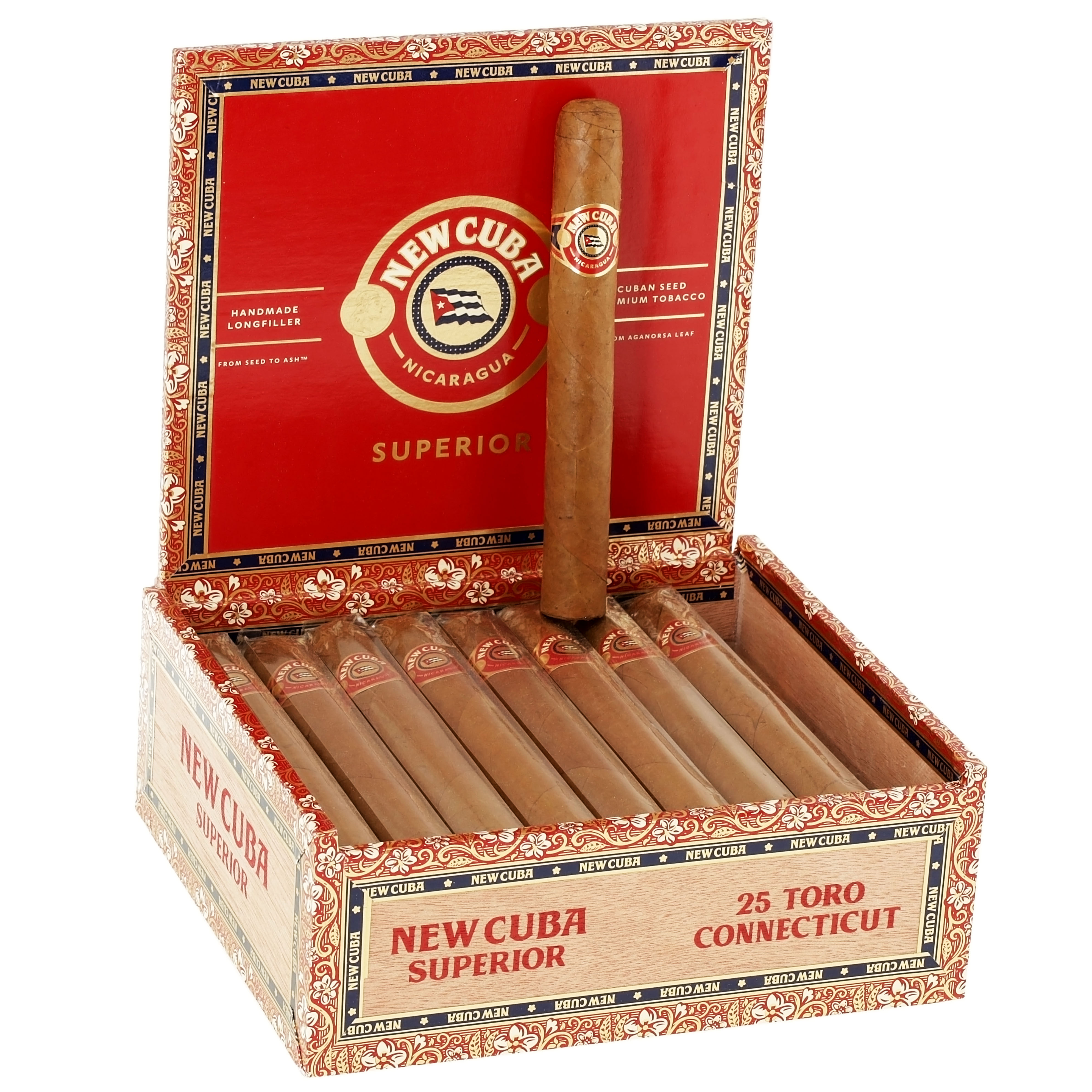 New New Cuba Superior Connecticut Toro Unit (25) Toro