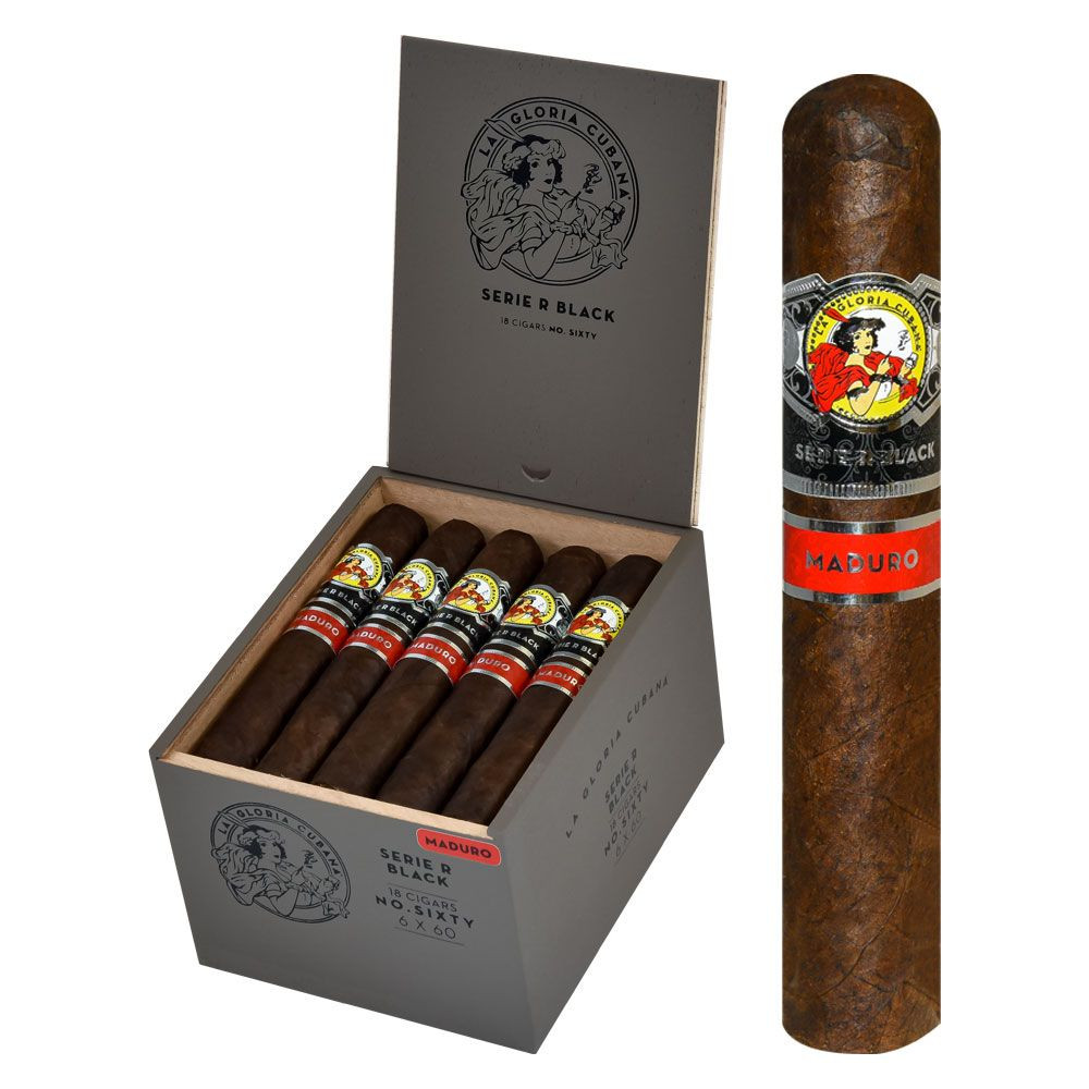 La Gloria La Gloria Cubana Serie R Black Maduro Sixty Unit (18)