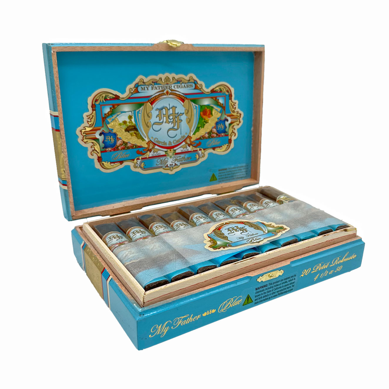 Garo Garo Blue Petit Panatela Box Unit (18) Panatela