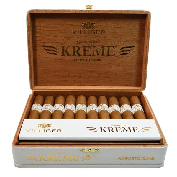 Villiger Villiger Cuellar Kreme Connecticut Robusto (10) Unit (10) Robusto