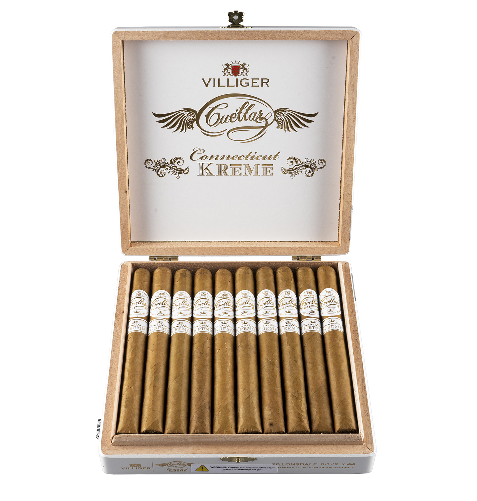 Villiger Cuellar Kreme Connecticut Robusto (10) Unit (10)