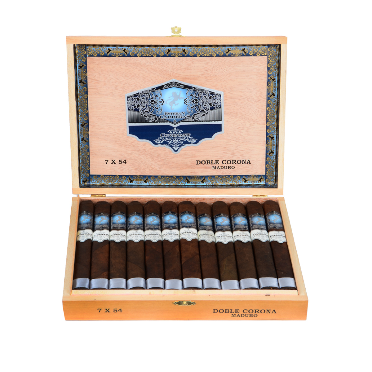 Esteban Carreras Esteban Carreras Covenant Maduro Double Corona Unit (24) Double Corona