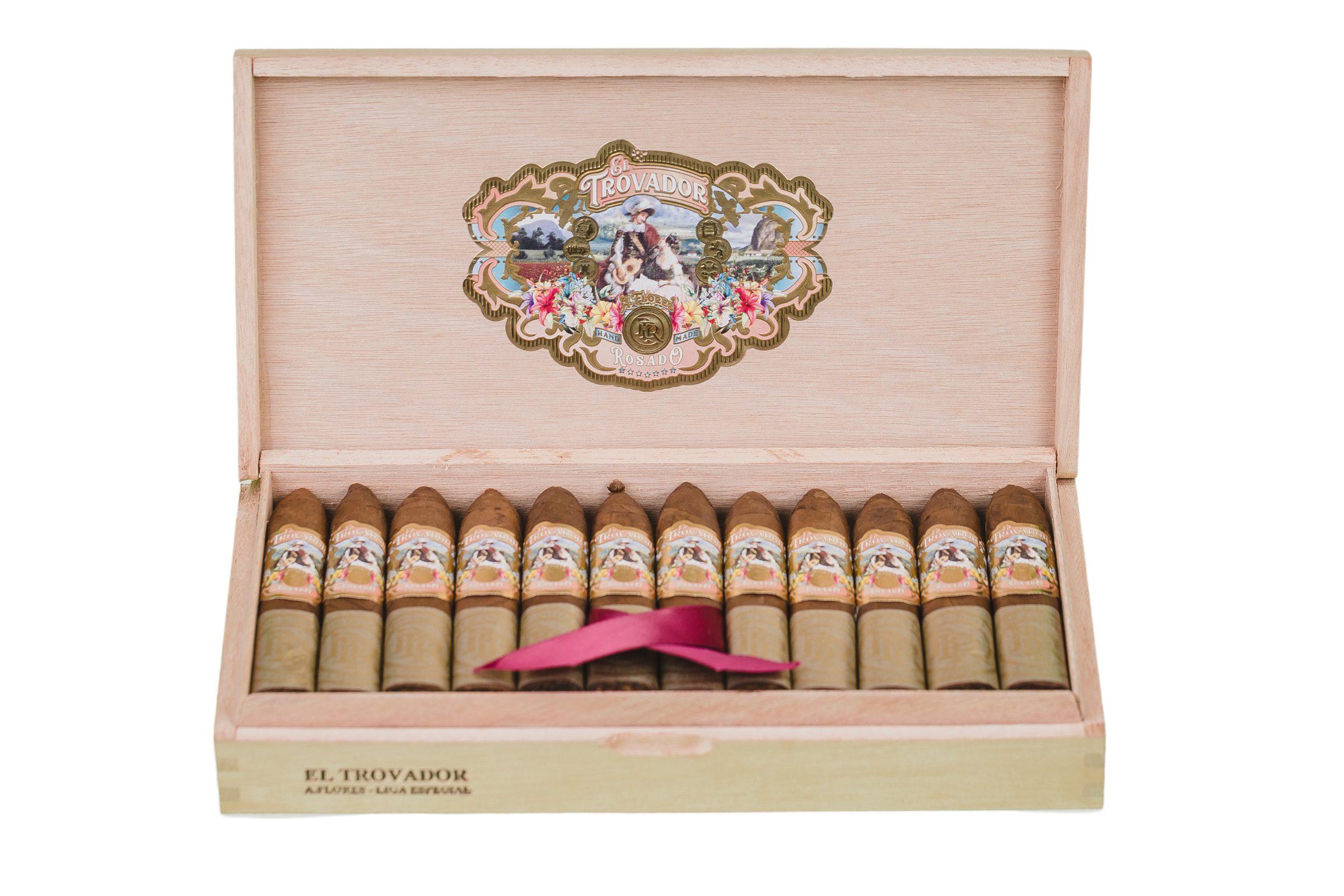 PDR PDR El Trovador Rosado Petit Belicoso Unit (24) Belicoso