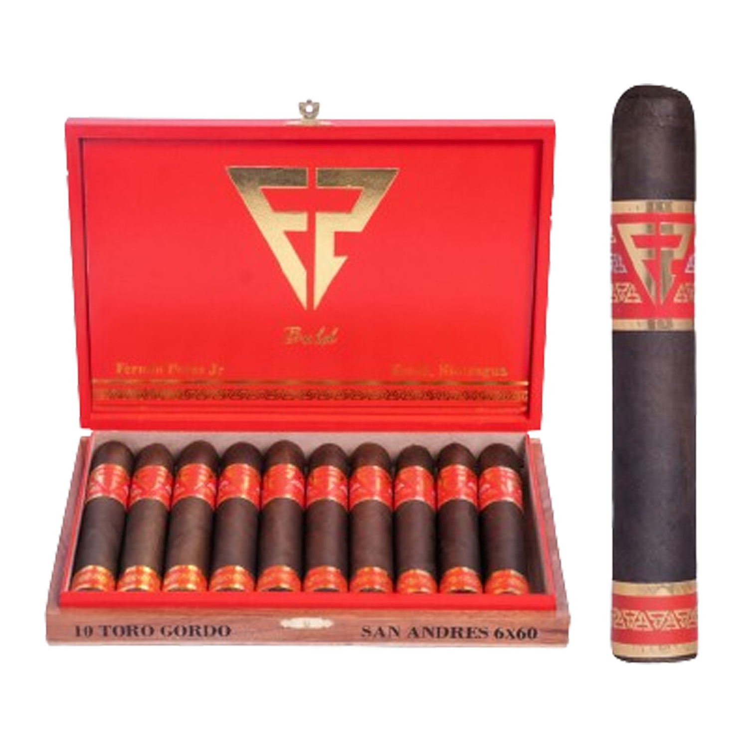 Fermin Perez Fermin Perez Bold Maduro (San Andres) Toro Gordo Unit (10)