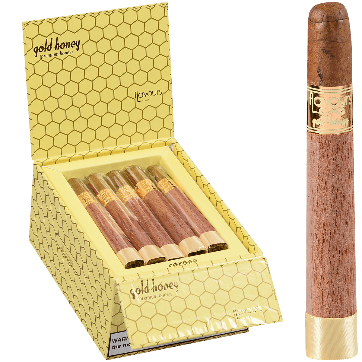 CAO CAO Flavors Gold Honey Corona Unit (20) Corona