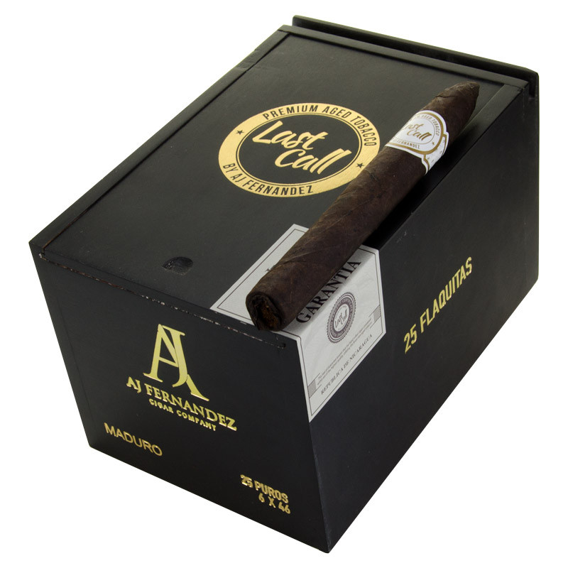AJ Fernandez AJ Fernandez Last Call Maduro Flaquitas Unit (25)