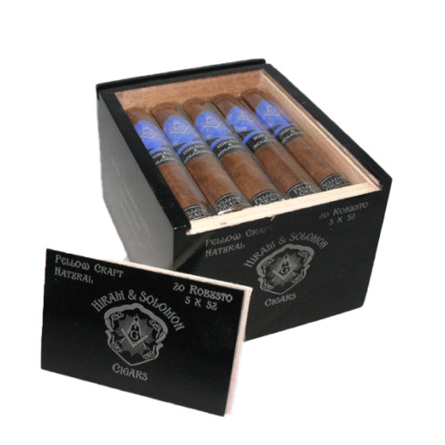 Hiram & Solomon Hiram & Solomon Traveling Man Robusto Box Unit (20) Robusto