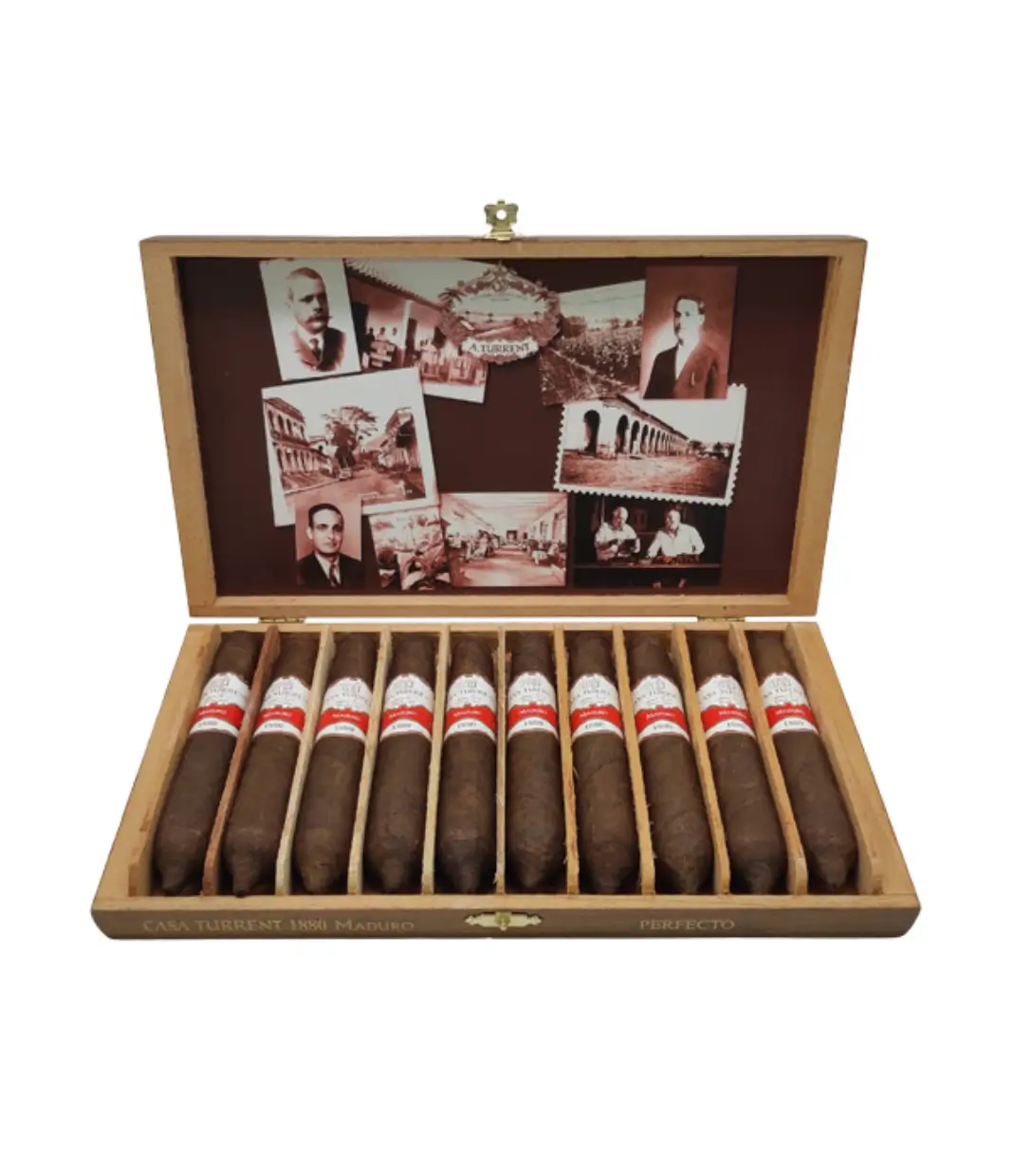 Casa Turrent Casa Turrent 1880 Maduro Perfecto Unit (10) Perfecto
