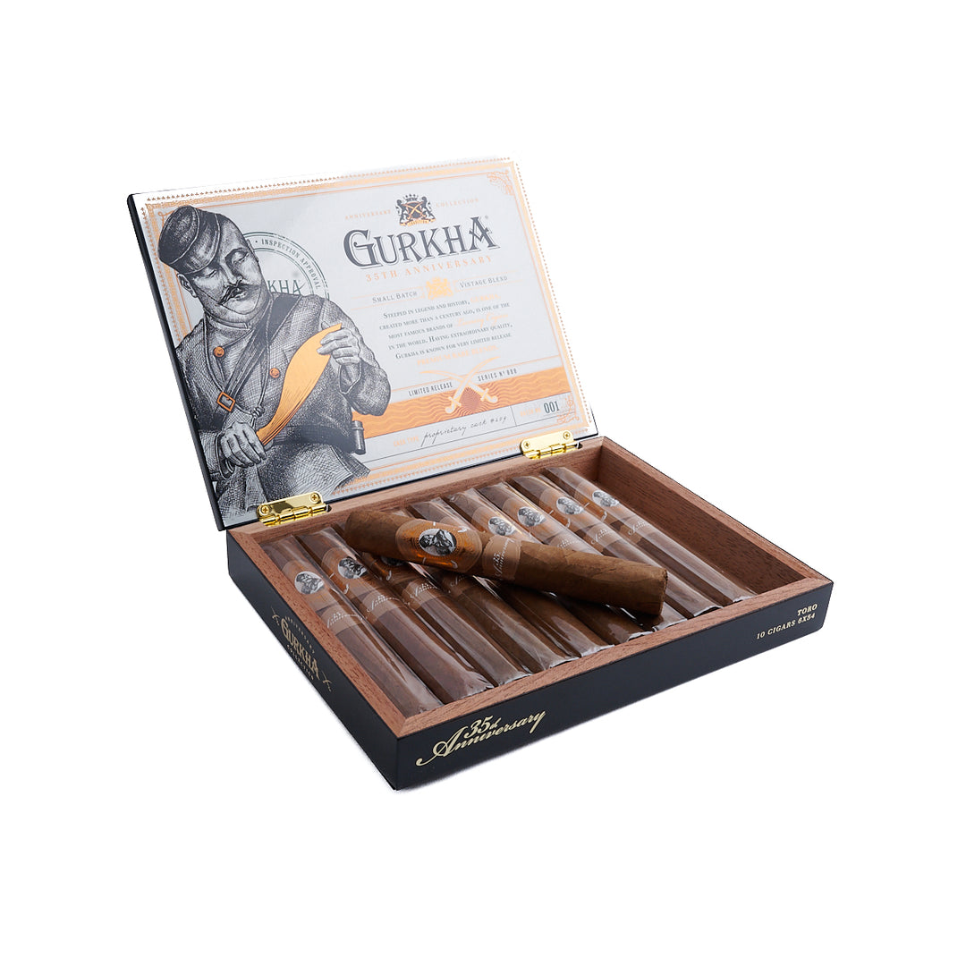 Gurkha Gurkha 35th Anniversary Toro Unit (10) Toro