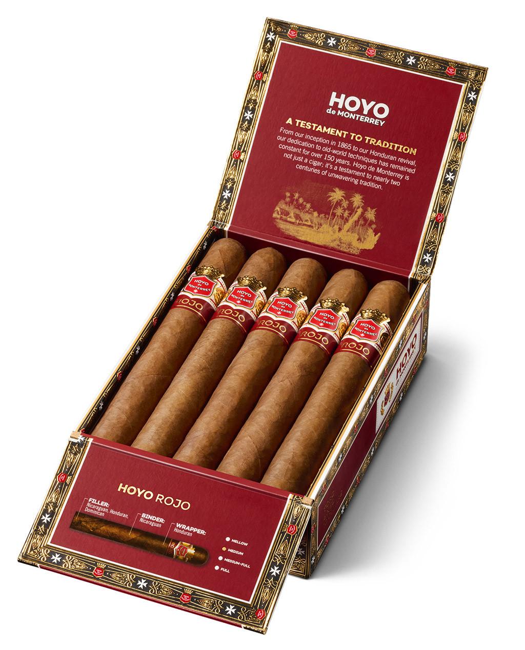Hoyo de Monterrey Hoyo De Monterrey Rojo Rothschild Unit (10) Rothschild