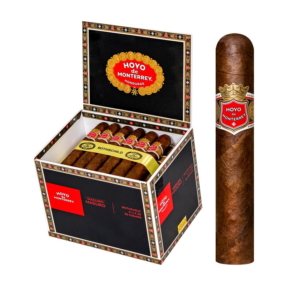 Hoyo de Monterrey Hoyo De Monterrey Maduro Maduro Rothschild Cello Unit (50) Rothschild