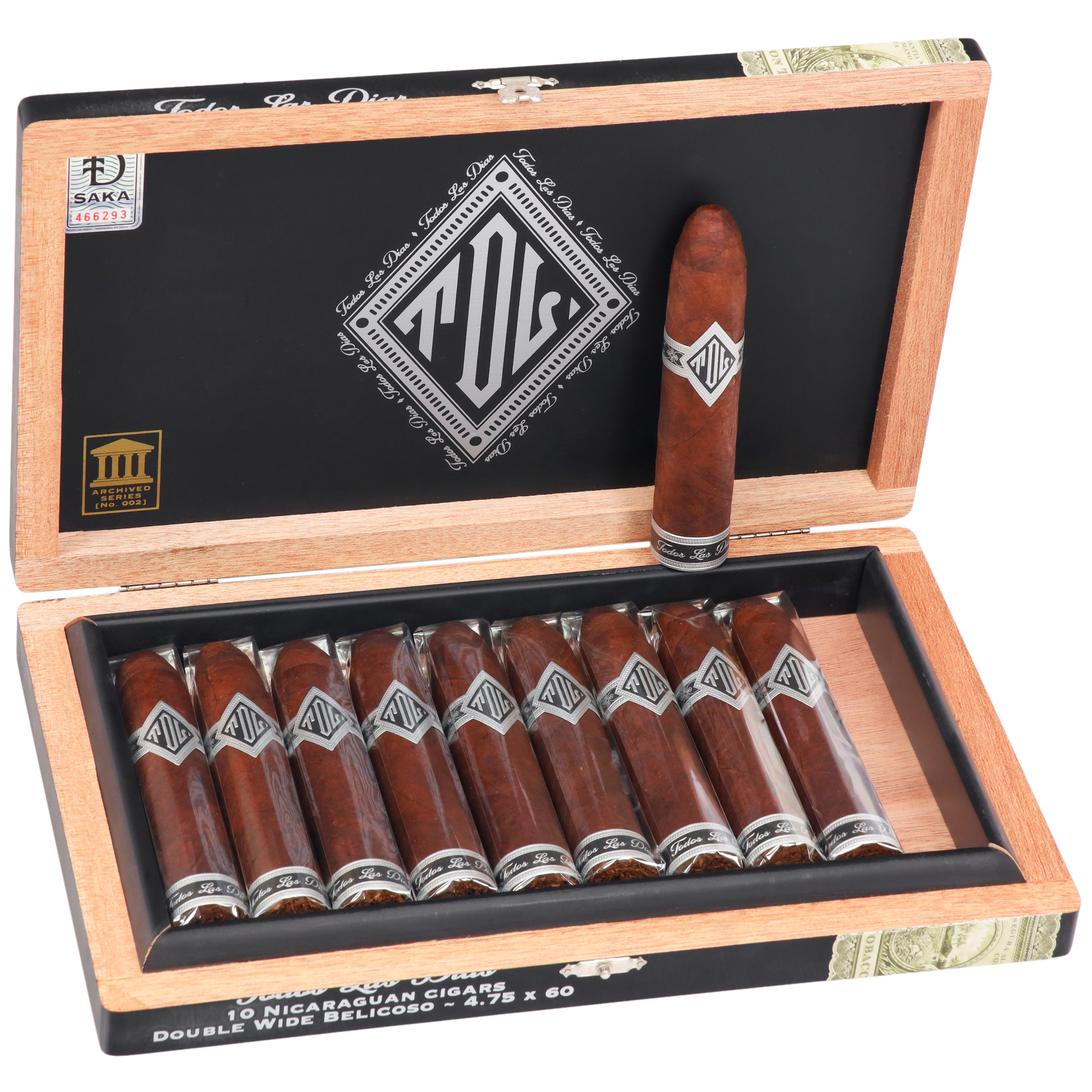 Dunbarton Todos Dunbarton Todos Las Dias Double Wide Belicoso Unit (10) Belicoso