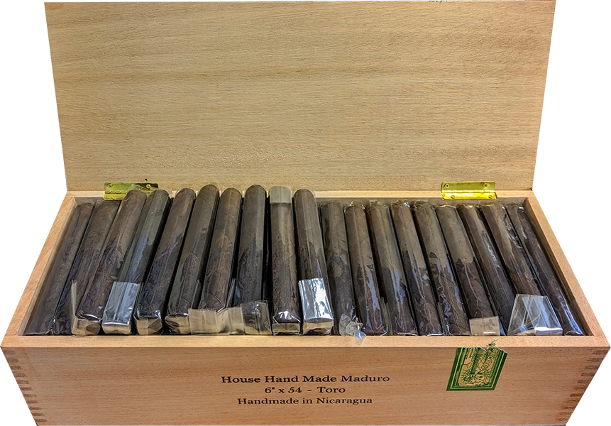 House House Handmade Maduro Dbl Toro Box Unit (100) Toro
