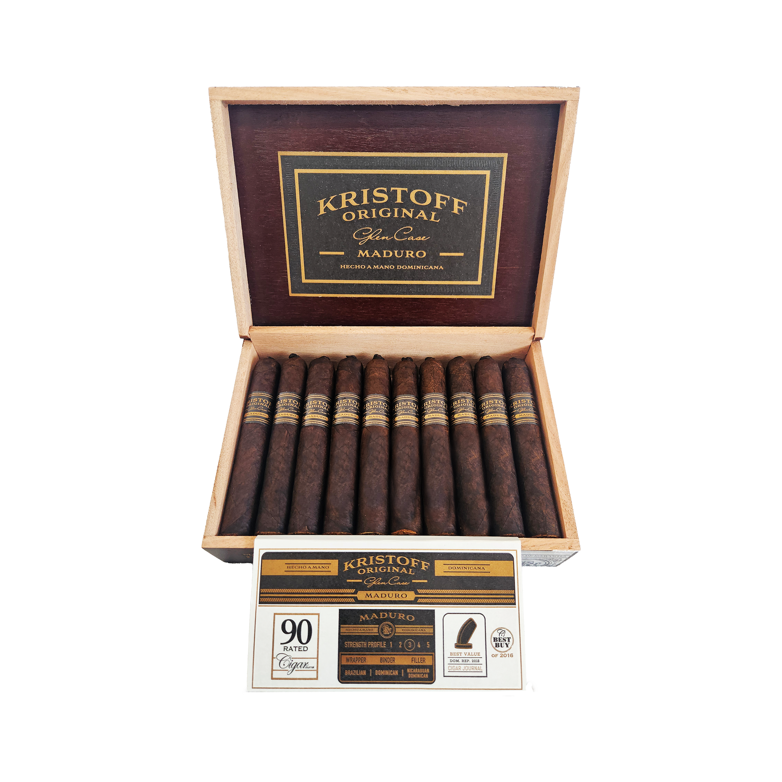 Kristoff Kristoff Robusto Tubes Original Maduro Unit (10) Robusto
