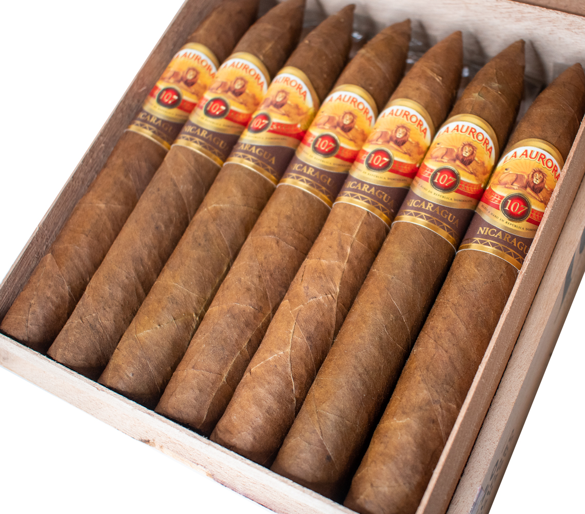 La Aurora La Aurora 107 Nicaragua Belicoso Unit (20) Belicoso