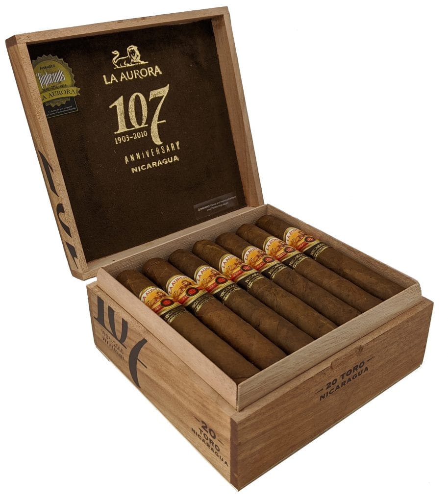 La Aurora La Aurora 107 Nicaragua Belicoso Unit (20) Belicoso