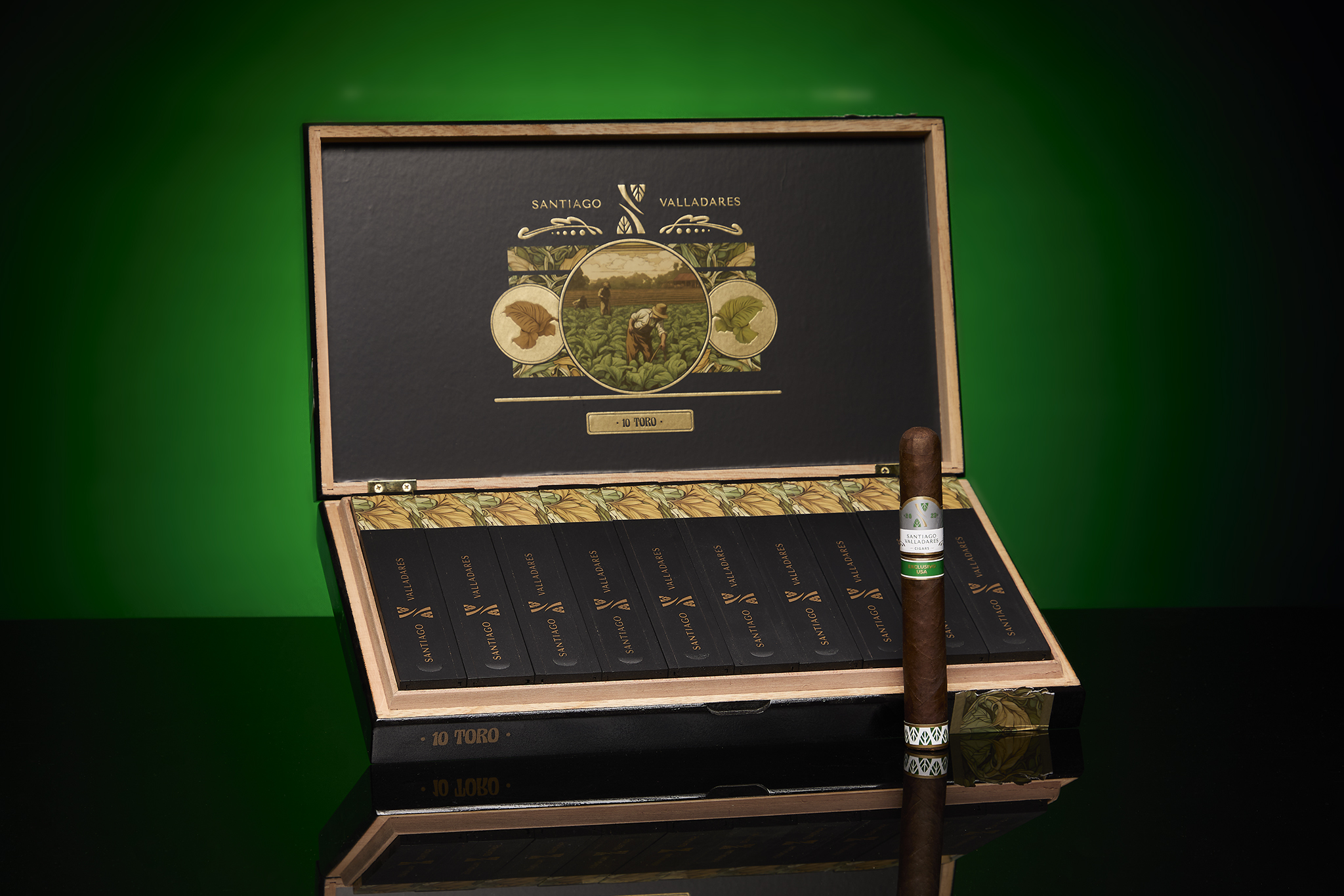 Oscar Valladares Oscar Valladares Limited Santiago Valladares Habano Toro Unit (10) Toro