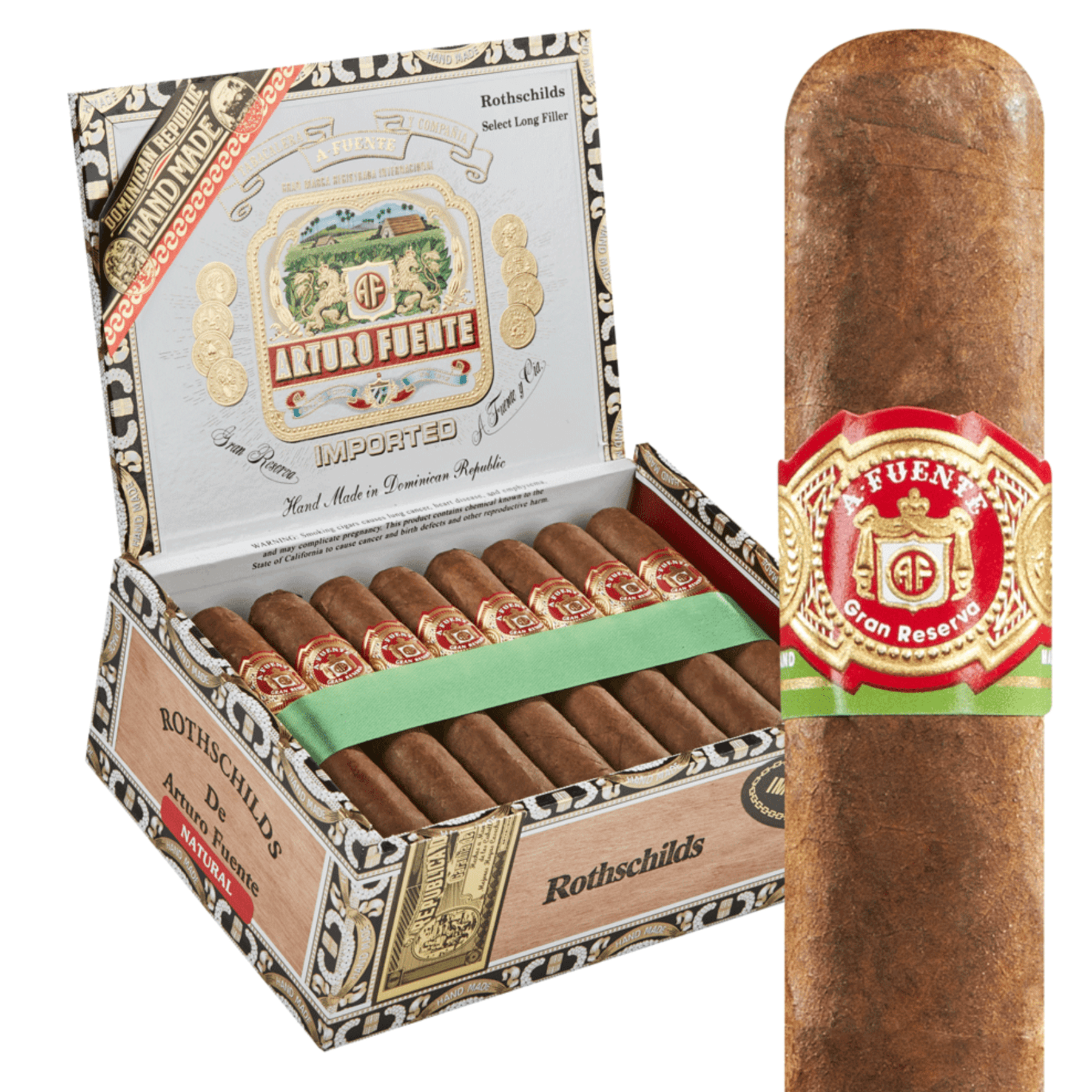 Arturo Fuente Arturo Fuente Maduro Rothschilds Unit (25) Rothschild