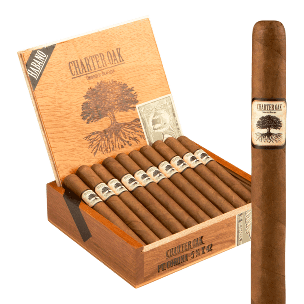 Charter Charter Oak Habano Petit Corona Unit (20) Petit Corona