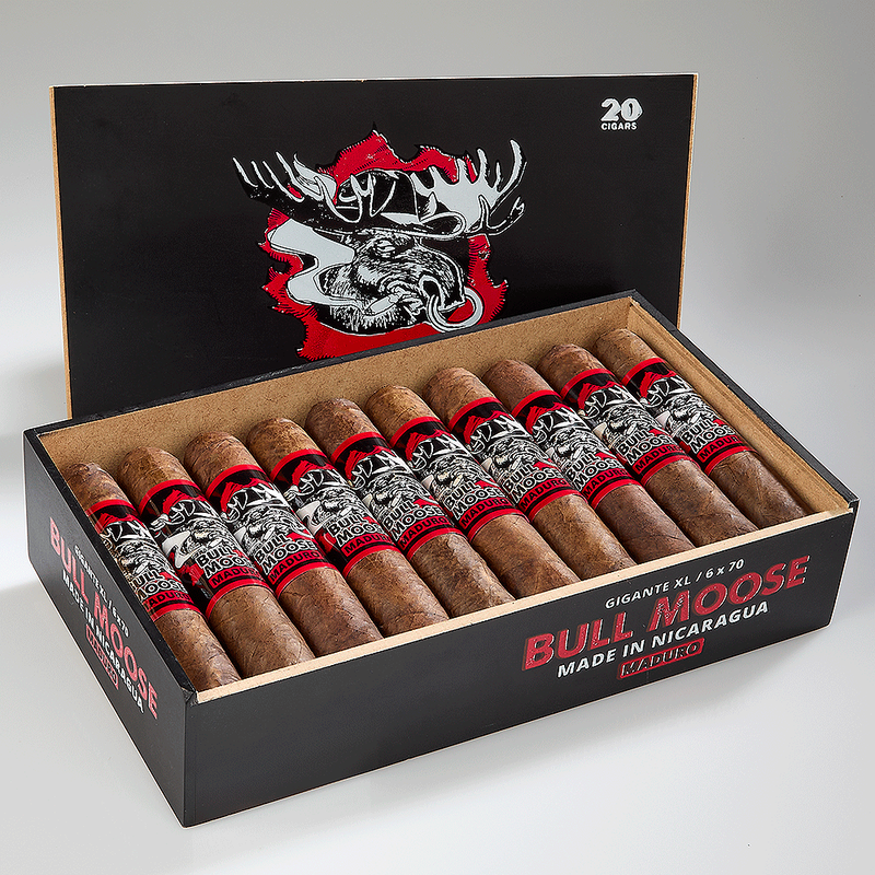 Foundry Foundry Chillin' Moose Bull Moose Maduro Gigante Unit (20)