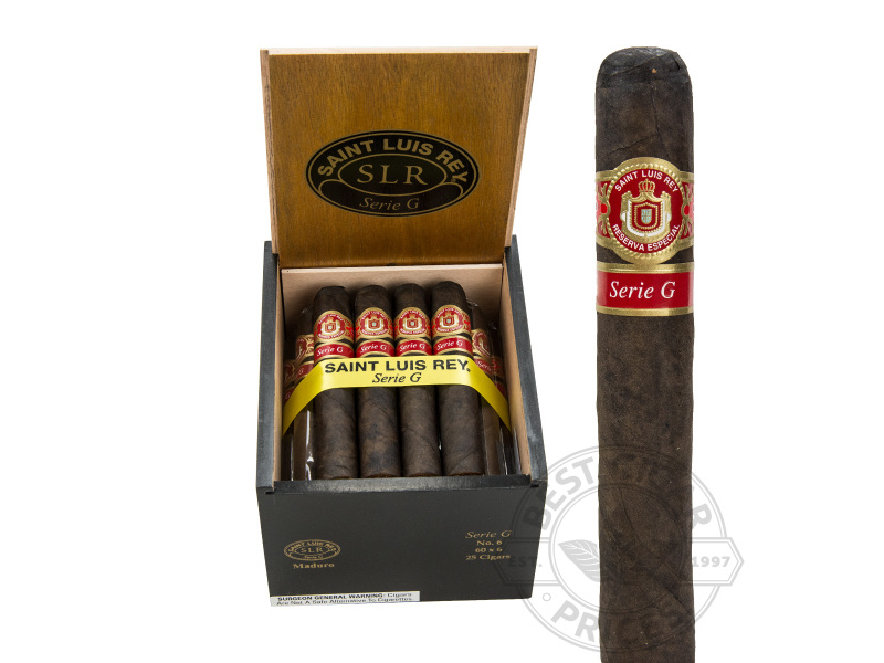 Saint Luis Rey Saint Luis Rey Serie G Natural No. 6 Unit (25)