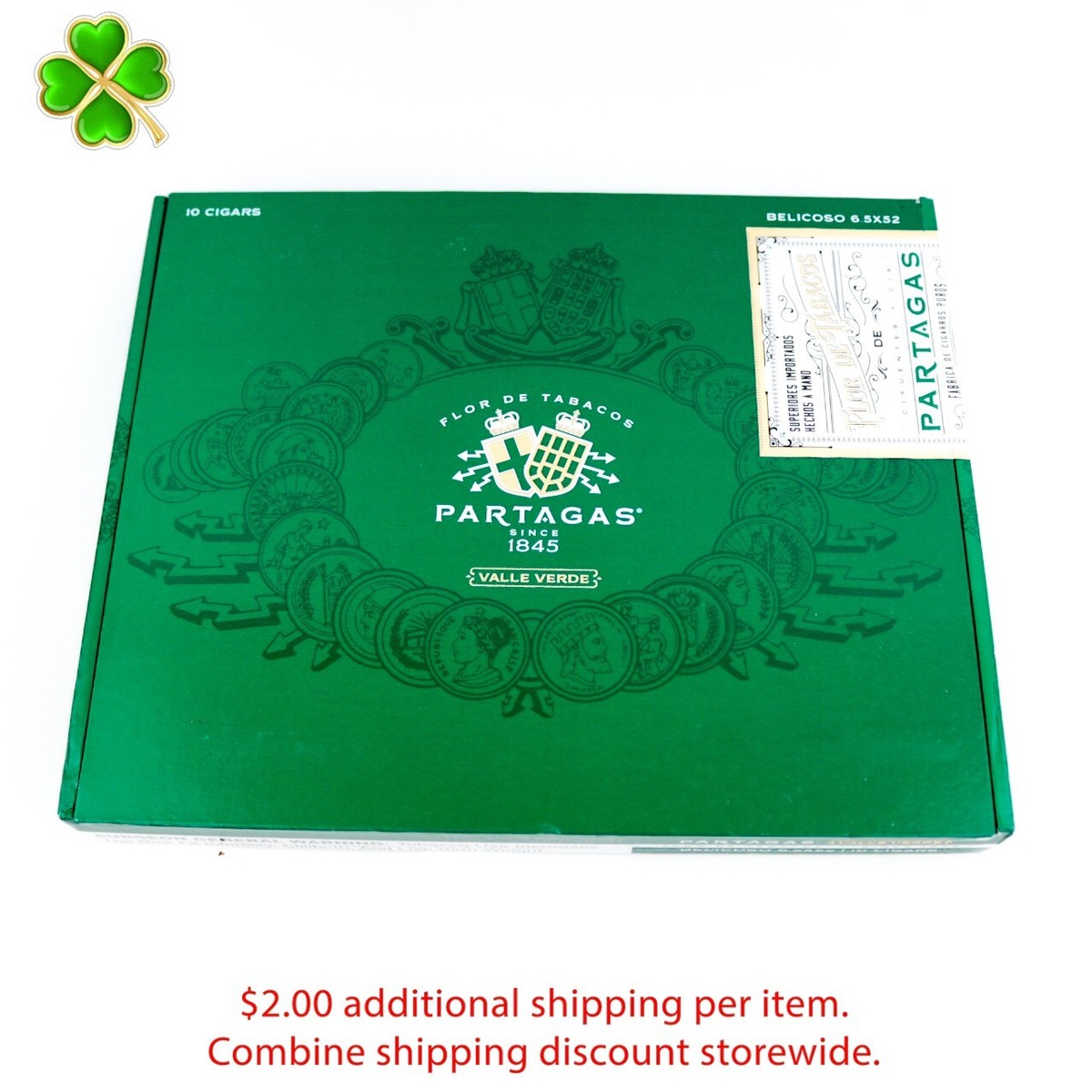Partagas Partagas Valle Verde Belicoso Unit (10) Belicoso