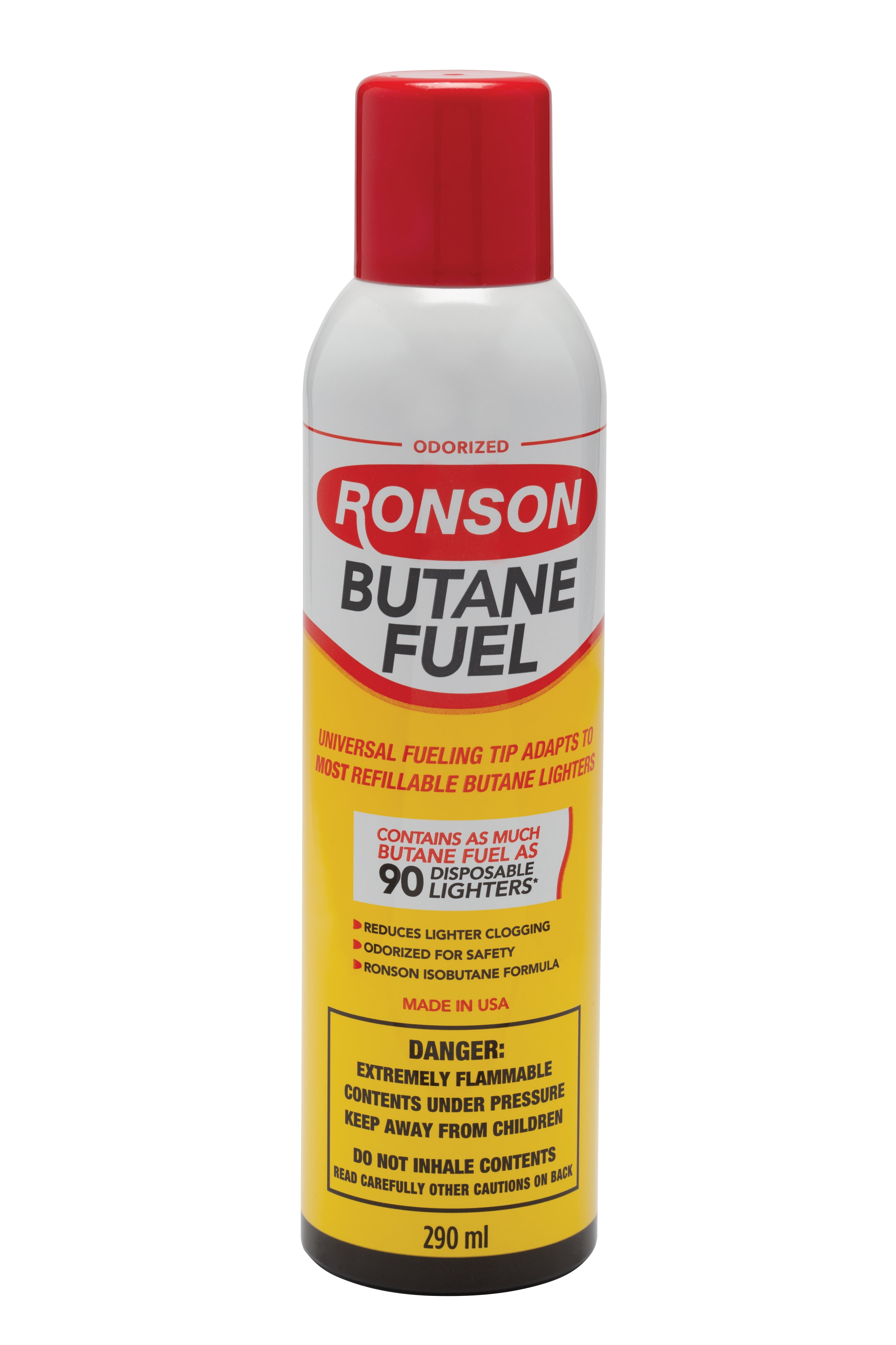 Ronson Ronson Butane Fuel 290ml/163g Unit (12)