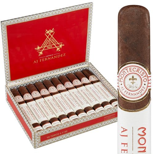 Montecristo Montecristo by AJ Fernandez Figurado (Red) Unit (10) Figurado