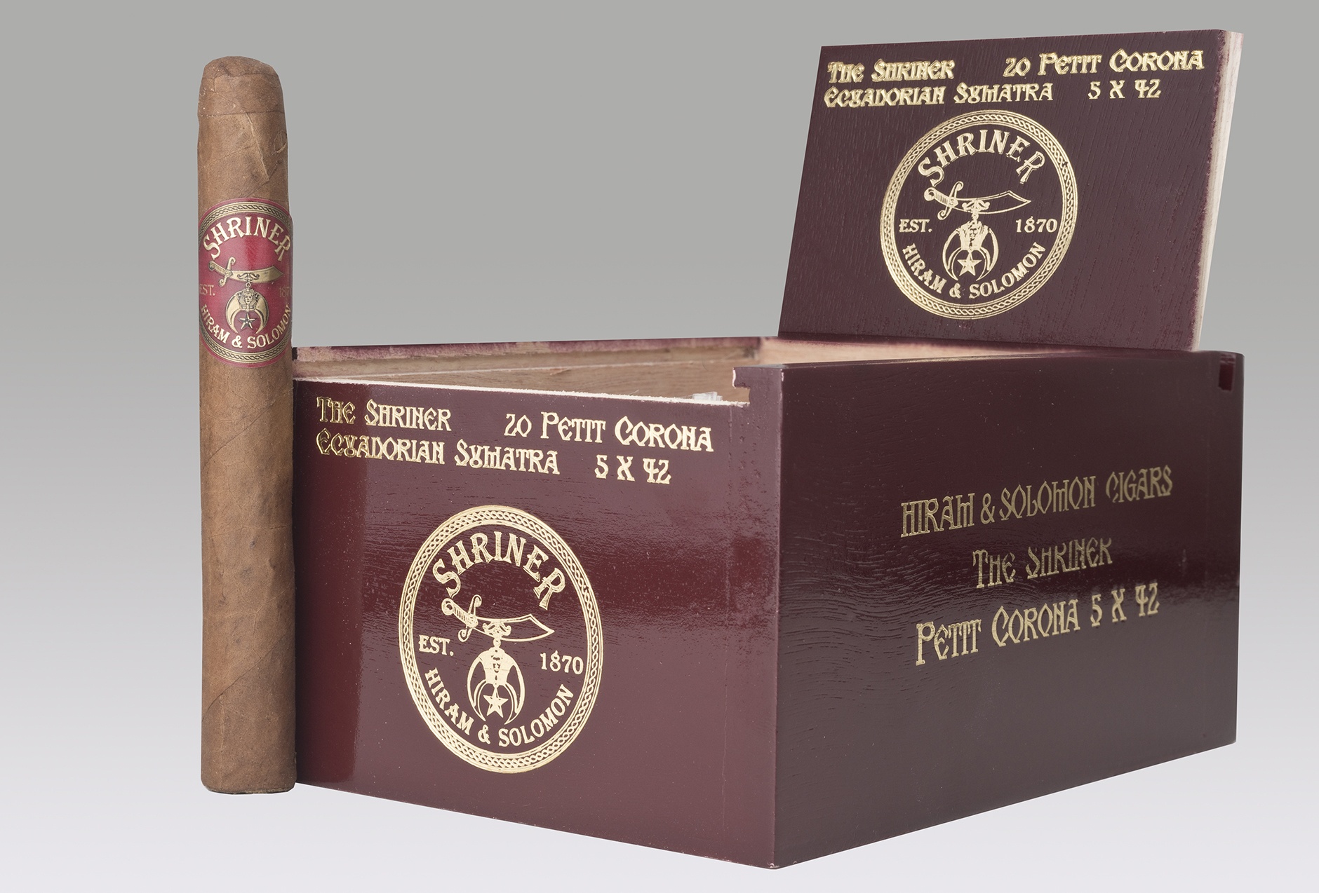 Hiram & Solomon Hiram & Solomon Shriner Gran Toro Box Unit (20) Gran Toro