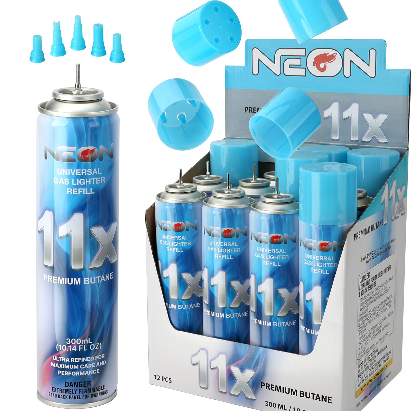 Neon Neon Butane 11x Refined 300ml Unit (12)