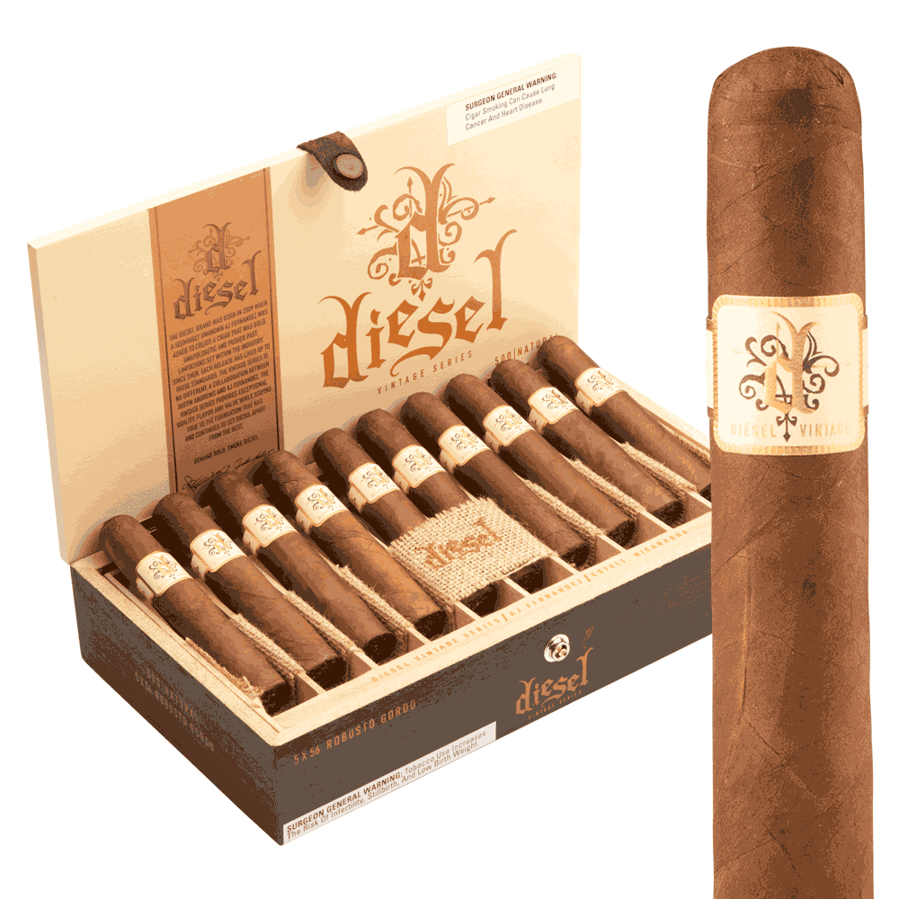 Diesel Diesel Vintage Series Natural 500 Robusto Gordo Unit (20) Robusto