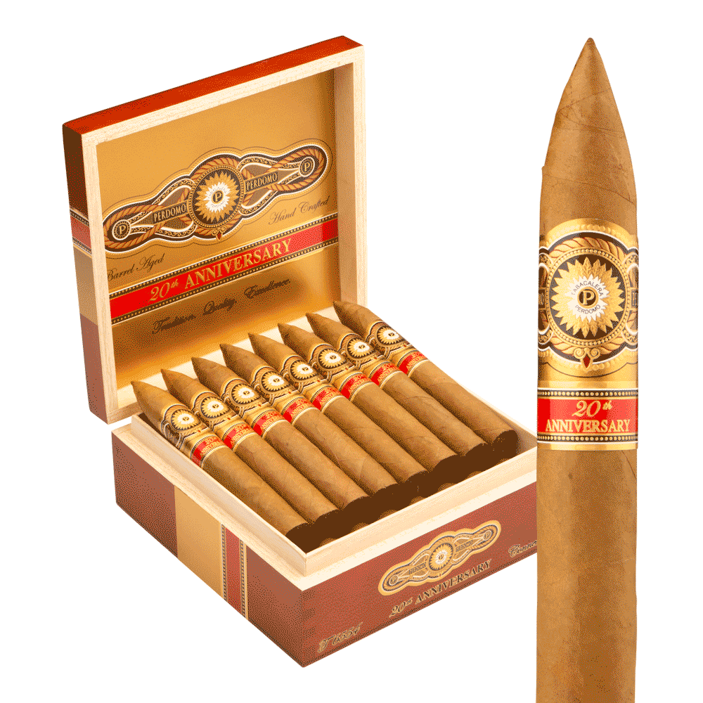 Perdomo Perdomo 20th Anniversary Connecticut Torpedo Unit (24) Torpedo