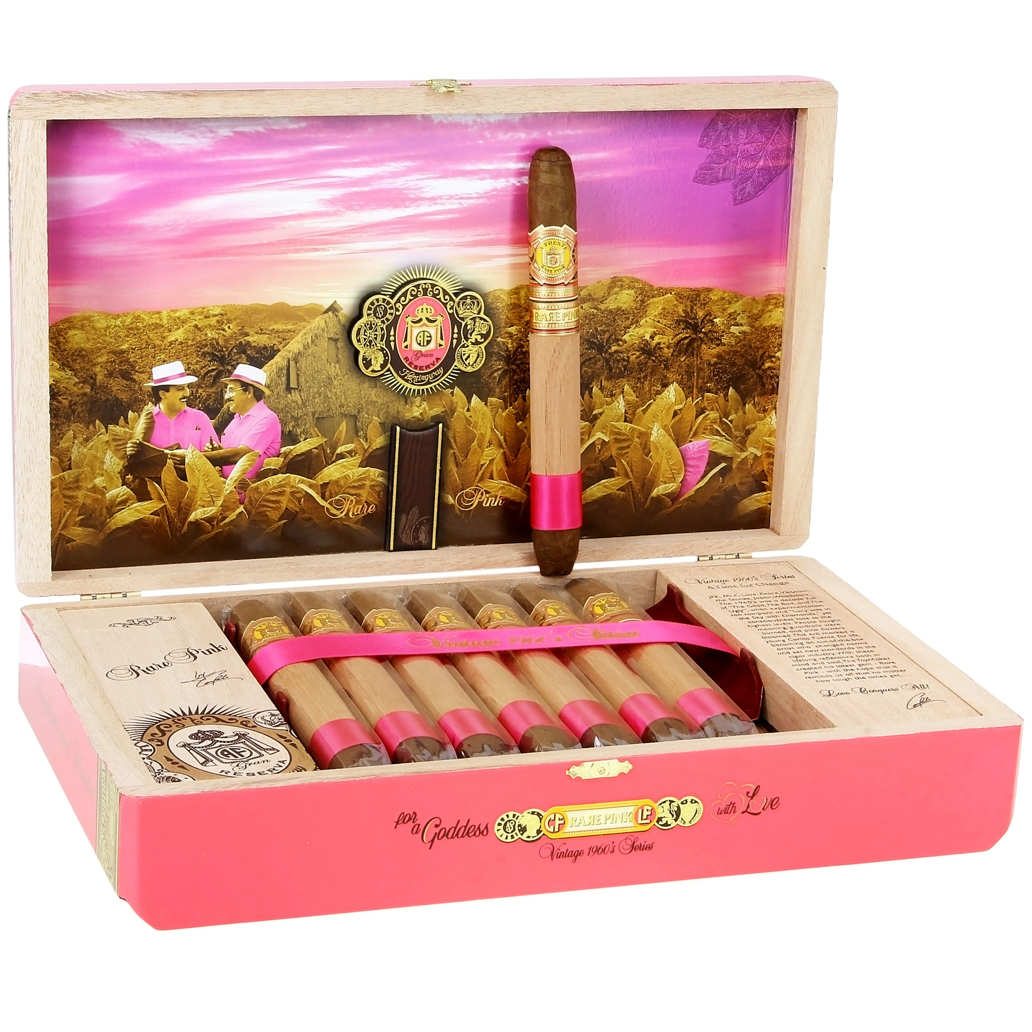Arturo Fuente Arturo Fuente Rare Pink 60s Sophisticated Hooker Unit (20)