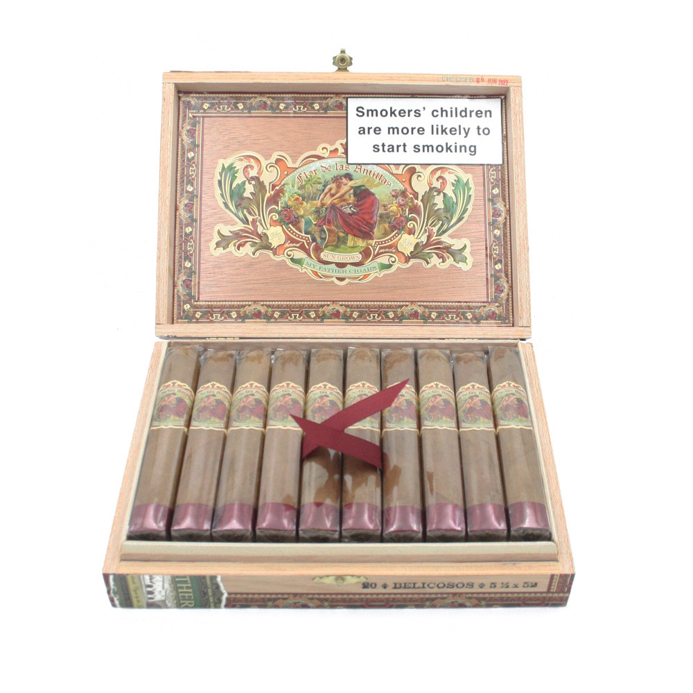 Flor Flor De Las Antillas Sungrown Belicoso Unit (20) Belicoso