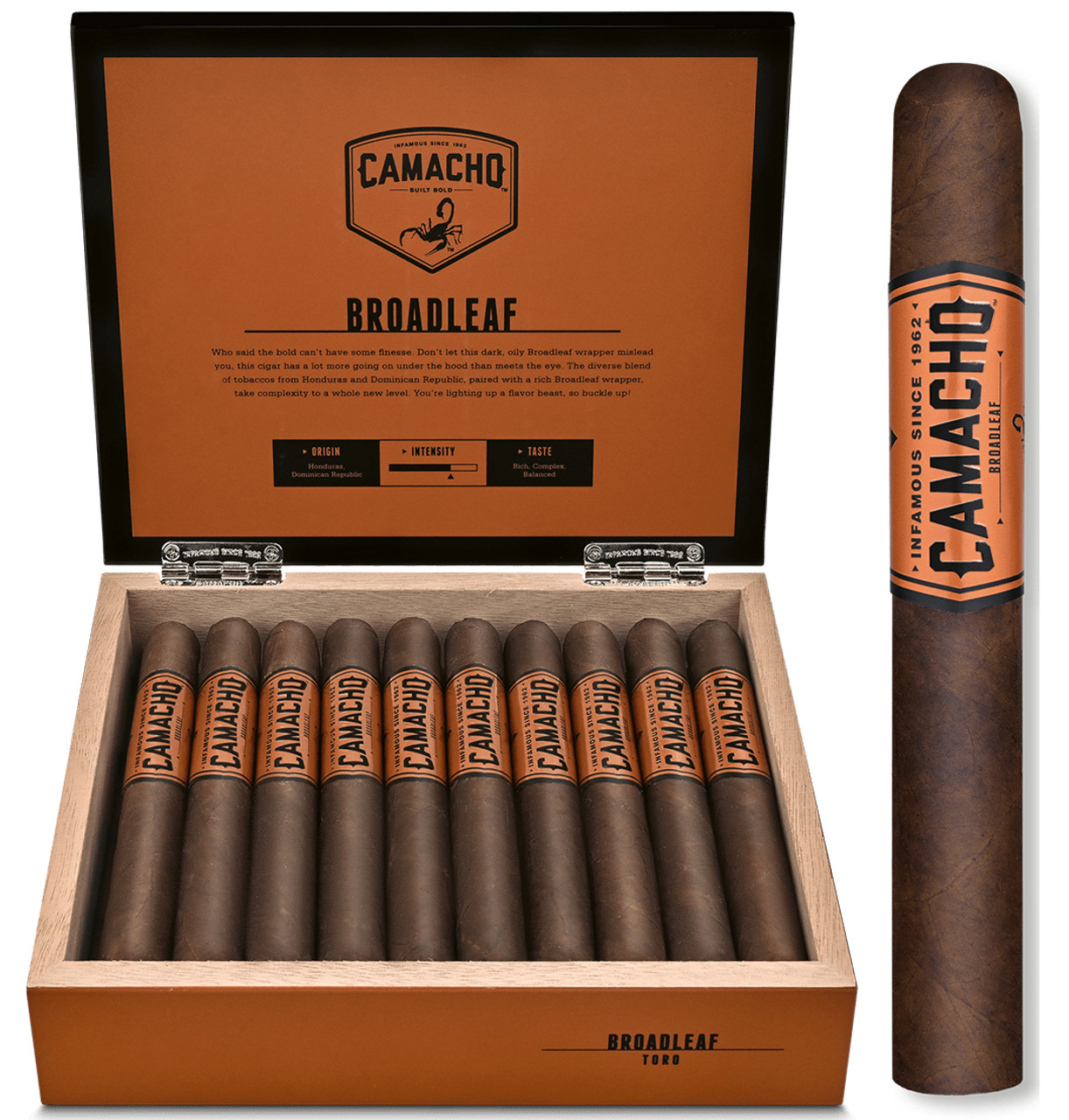 Camacho Camacho Broadleaf Robusto Unit (20)