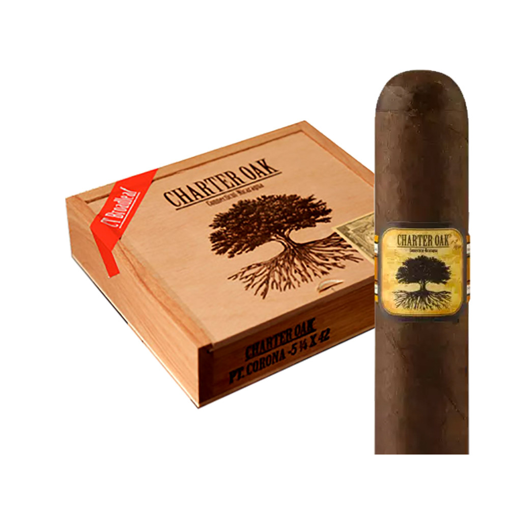 Charter Charter Oak Broadleaf Maduro Lonsdale Unit (20)
