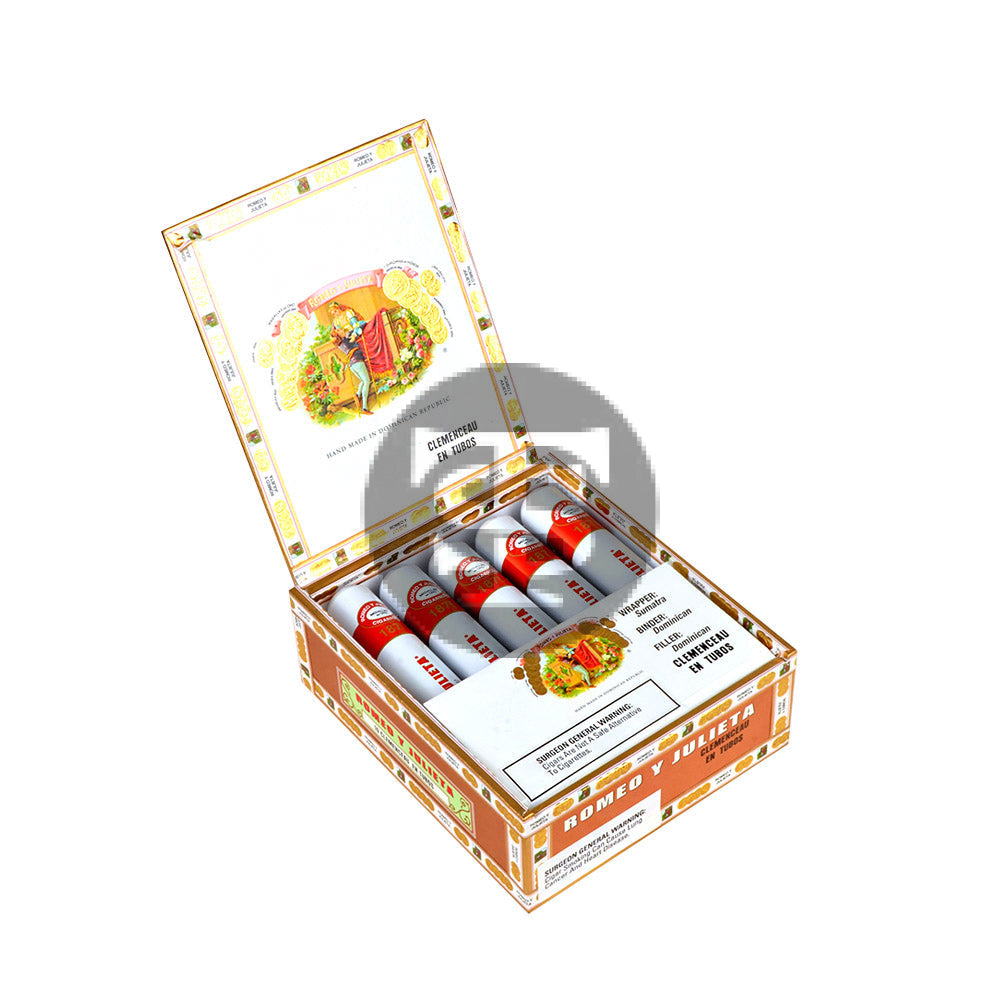 Romeo y Julieta Romeo y Julieta 1875 (White) Clemenceau en Tubo Unit (10)