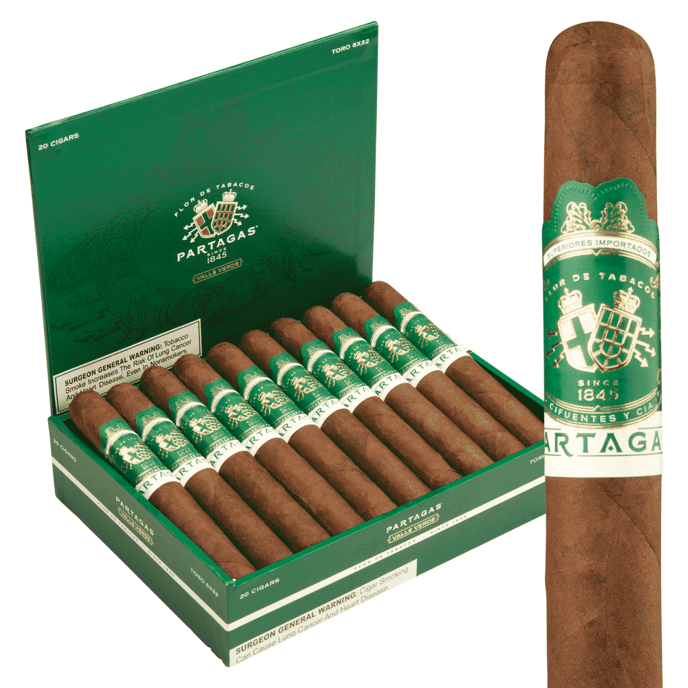 Partagas Partagas Valle Verde Toro Unit (20) Toro