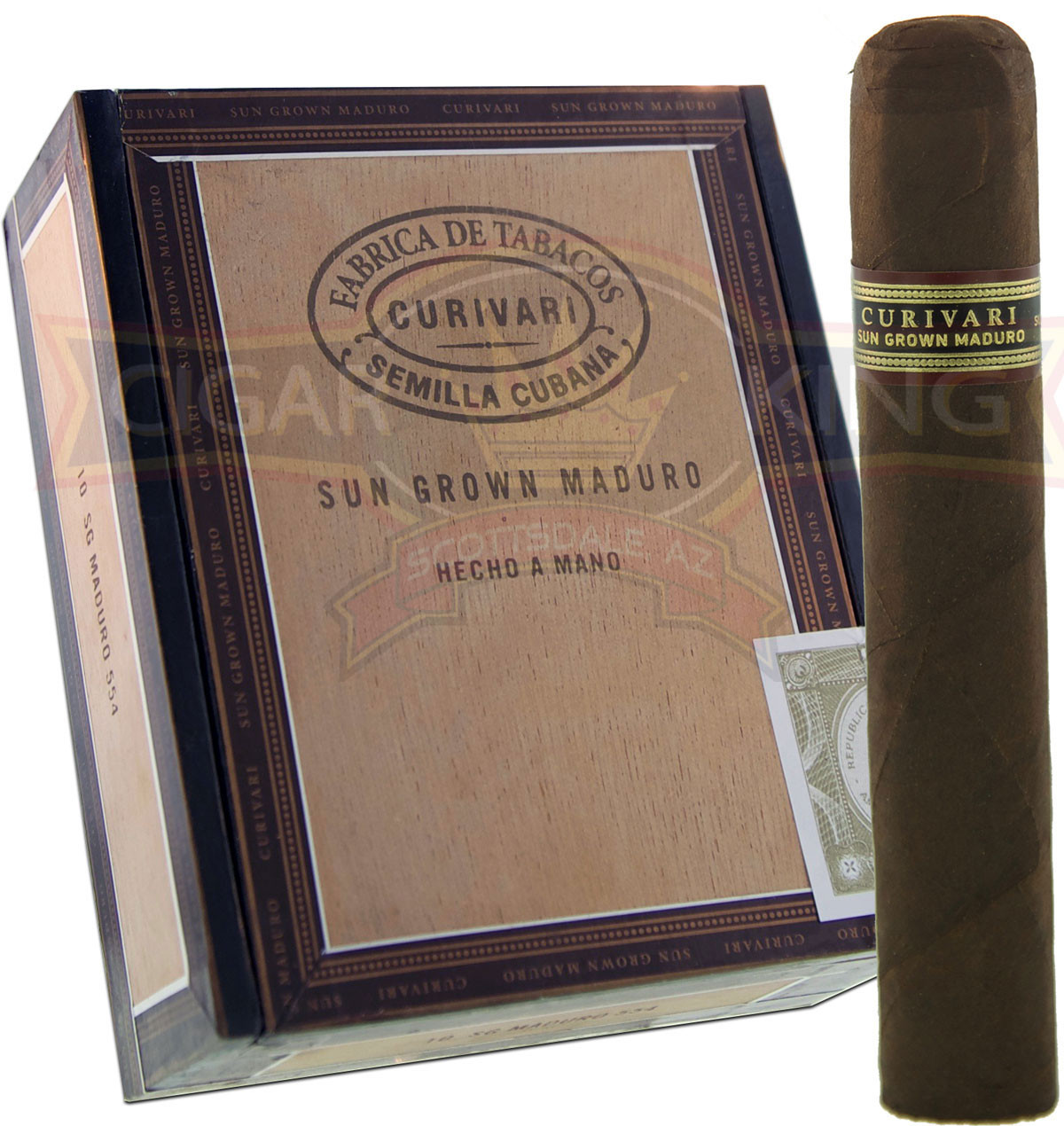 Curivari Curivari Sun Grown Maduro 654 Unit (10)