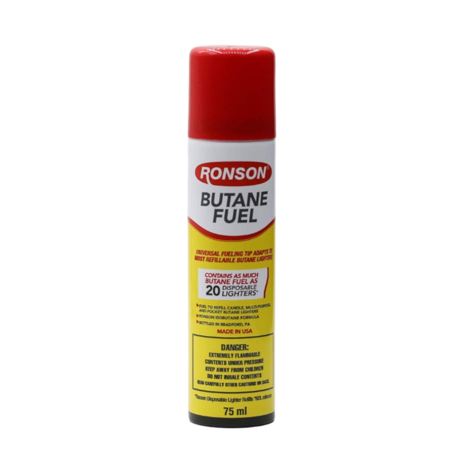 Ronson Ronson Butane Fuel 75ml/42g Unit (12)