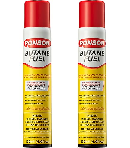 Ronson Ronson Butane Fuel 75ml/42g Unit (12)