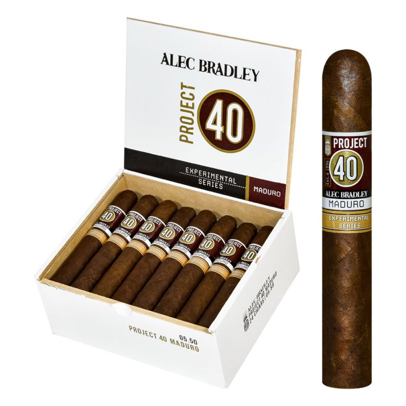 Alec Bradley Alec Bradley Project 40 Maduro Robusto Unit (24) Robusto