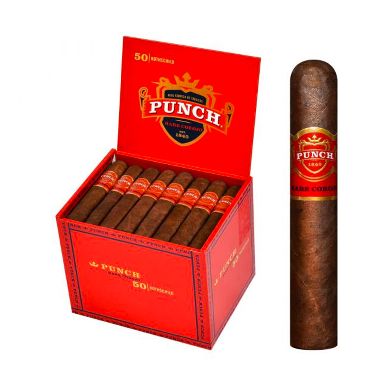 Punch Punch Rare Corojo Rothschild Unit (50) Rothschild