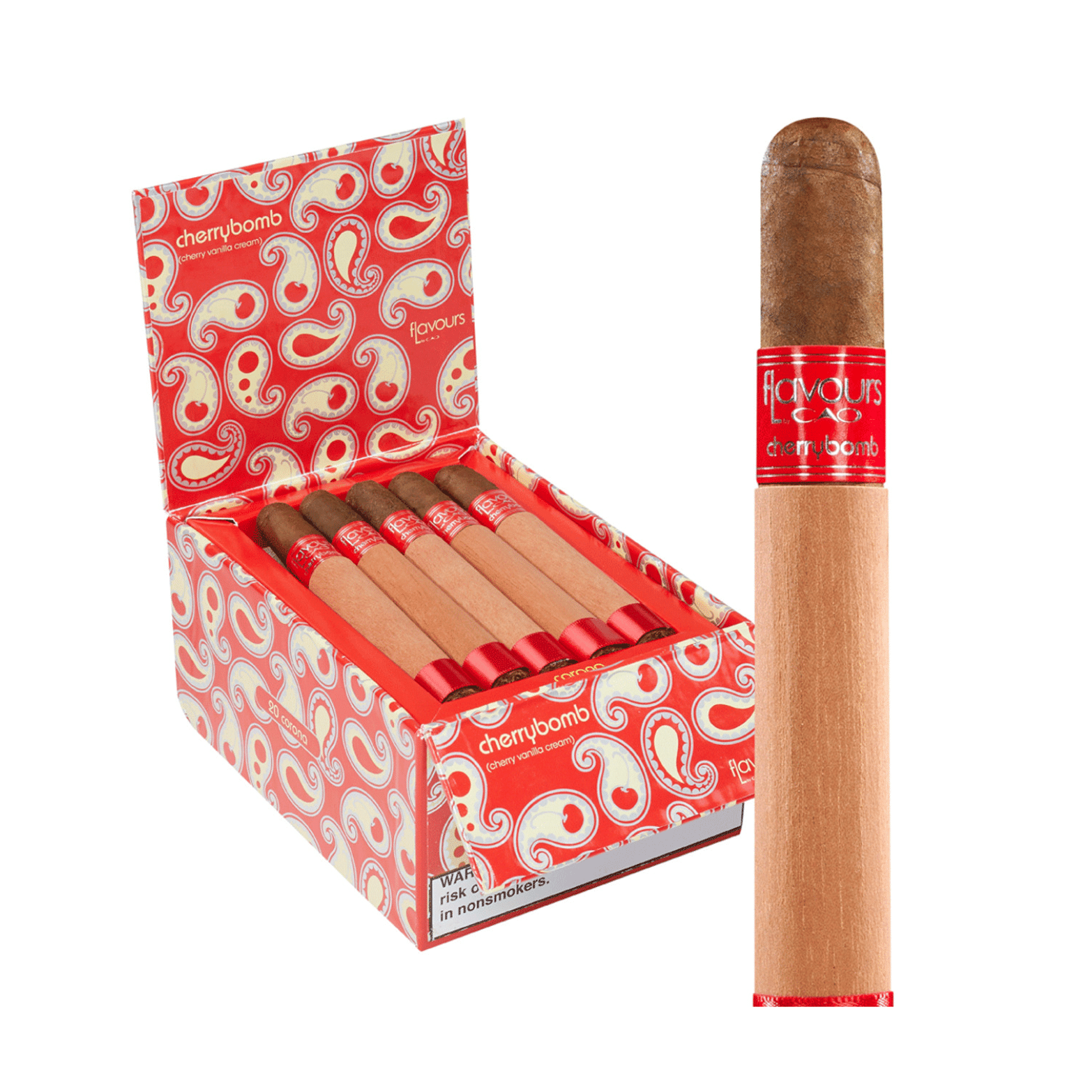 CAO CAO Flavors Cherrybomb Corona Unit (20) Corona